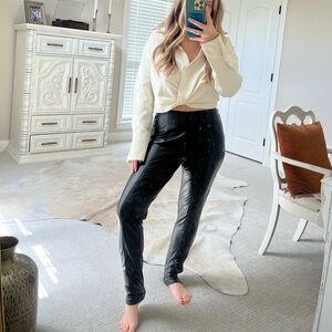 Black leggings size small